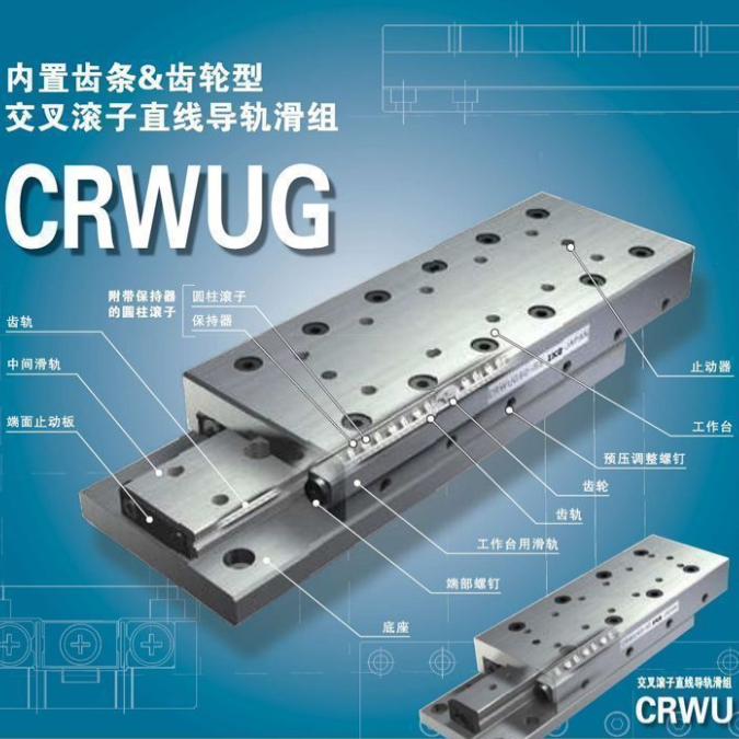 IKO Crossed Roller Linear Guide Slide Group