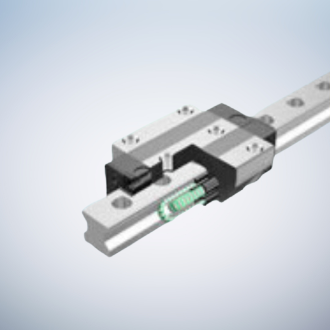 THK Roller LM Guide with Cage