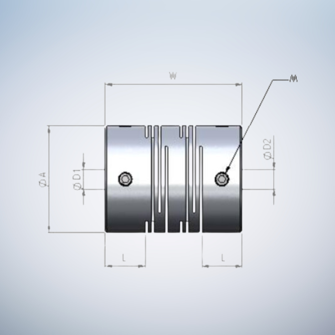 TSD Servo Flexible Coupling MFC/MFCS - Image 2