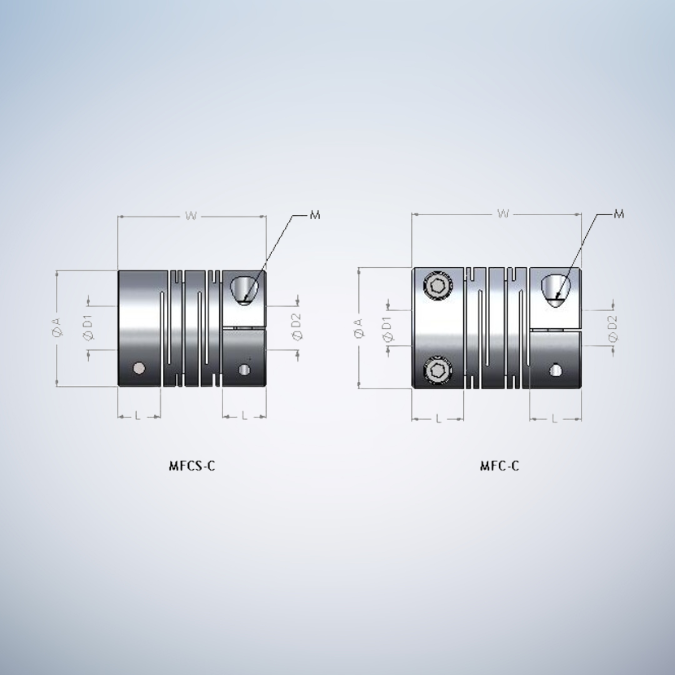 TSD Servo Flexible Coupling MFC-C/MFCS-C - Image 2
