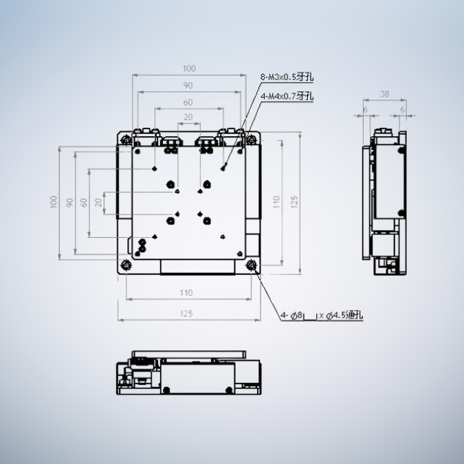 TSD XXY Automatic Alignment Platform TKX-100S - Image 2