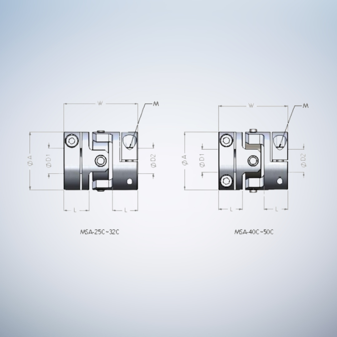 TSD Servo Flexible Couplings MSA-C - Image 2
