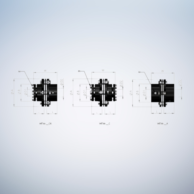 TSD Servo Flexible Couplings WTM-C - Image 2