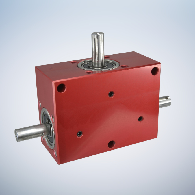 Ondrives Spiral Bevel Gearboxes BLHM30 4.4Nm-Ø8-Shafts 3-Spiral-Bevels