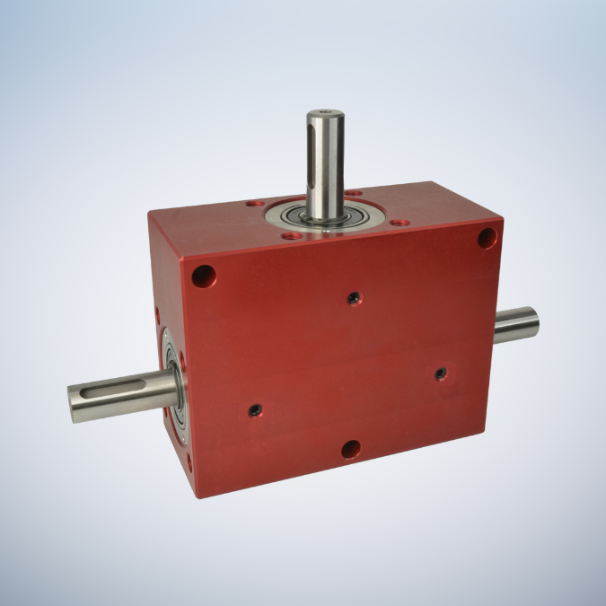 Ondrives Spiral Bevel Gearboxes BLHM50 30Nm-Ø15-Shafts 3-Spiral-Bevels