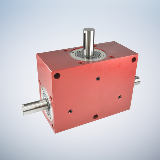 Ondrives Spiral Bevel Gearboxes BLHM70 128Nm-Ø20-Shafts 3-Spiral-Bevels