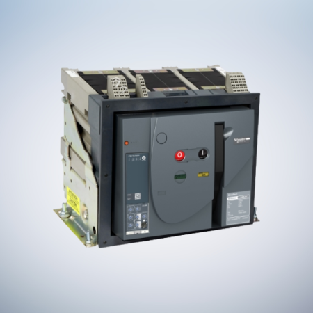 Schneider Electric EP MVS CB 1000A 50kA 3P MF ET2 Fixed Manual Circuit Breaker