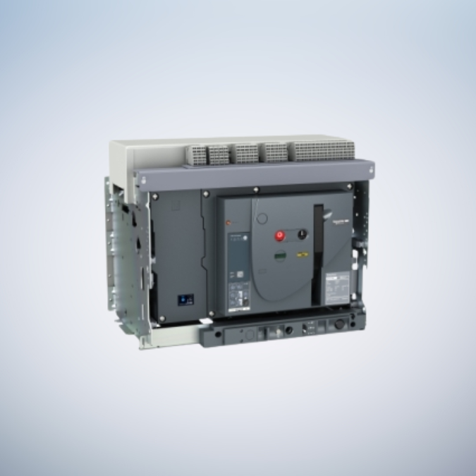 Easy pact MVS CB 800A 50kA 4P EDO 240VAC ETA6 Drawout Electrical Circuit Breaker