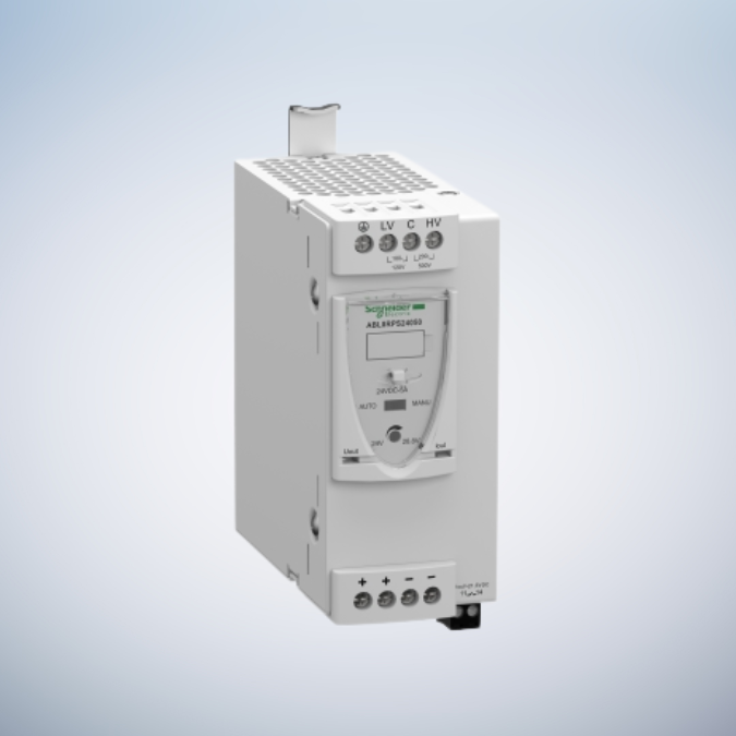 Schneider Electric Regulated SMPS - 1 or 2-Phase - 100..500 V - 24 V - 5 A
