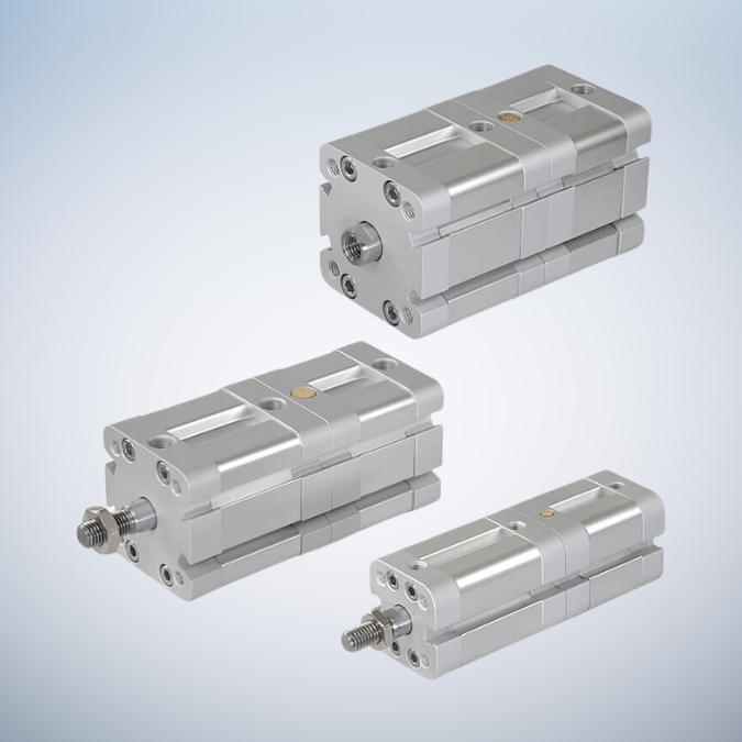 Mindman MCJI-3 Compact Cylinder (Multiple Position)