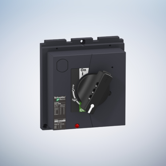 Schneider Electric Direct rotary handle - padlockable - black