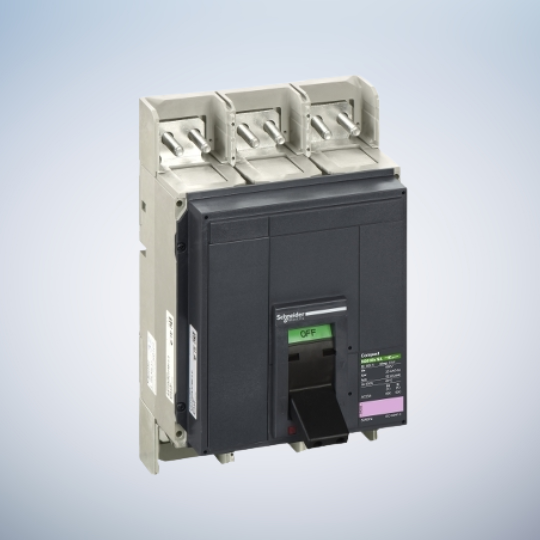 Schneider Electric Circuit breaker frame, ComPact NS1000N, 50kA/415VAC, 1000A, withdrawable, manually operated, without trip unit, 3P
