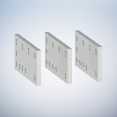 Schneider Electric Cable lug adapters, MasterPacT NT, ComPacT NS630b to NS1600, connection up to 4 cables with lugs, set of 3 parts