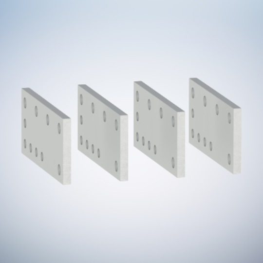 Schneider Electric Cable lug adapters, MasterPacT NT, ComPacT NS630b to NS1600, connection up to 4 cables with lugs, set of 4 parts