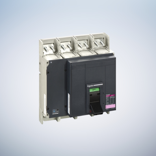 Schneider Electric Circuit breaker frame, ComPacT NS800N, 50kA/415VAC, 800A, withdrawable, electrically operated, without trip unit, 4P