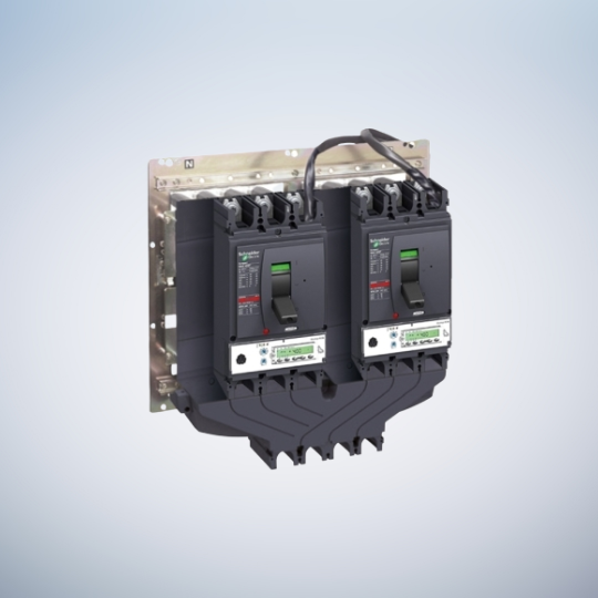 Schneider Electric Mechanical interlocking system, ComPact NSX 400/630, devices with direct rotary handles