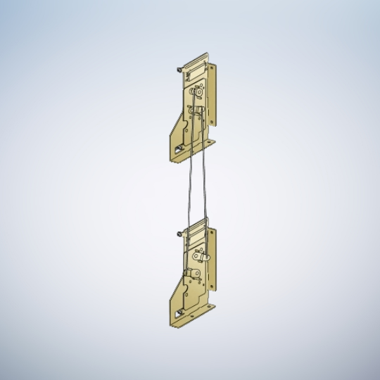 Schneider Electric Mechanical interlocking, MasterPact NT, ComPacT NS, drawout, rods interlocking, 1 adaptation fixture kit, spare part